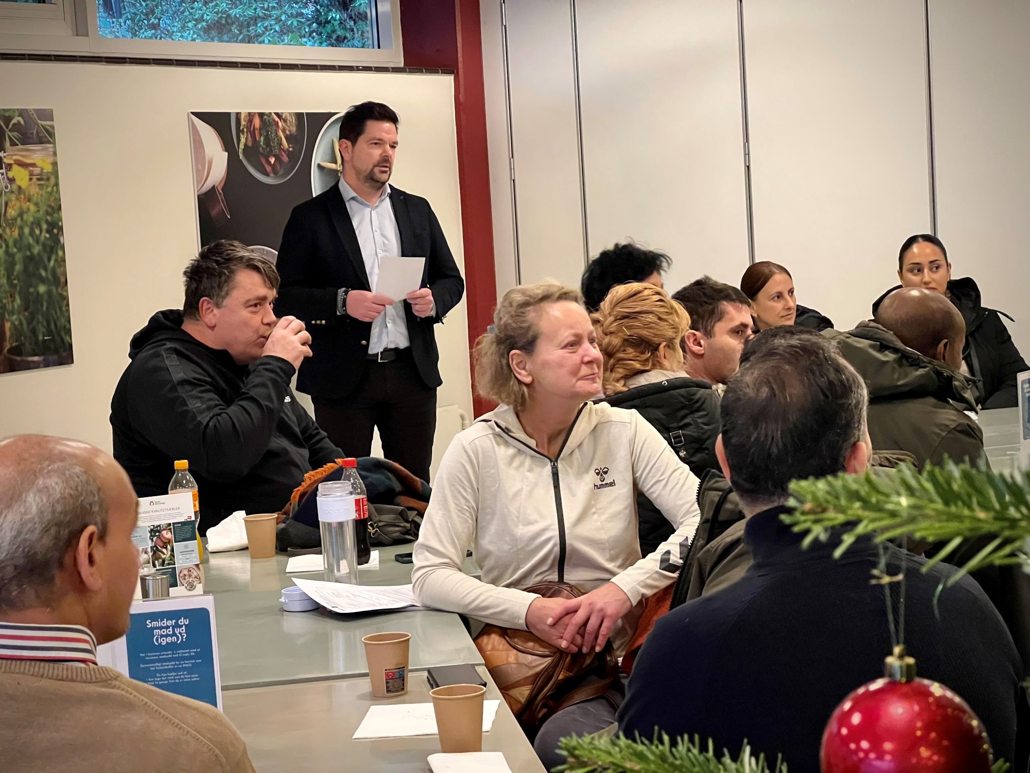 Nye medarbejdere på besøg