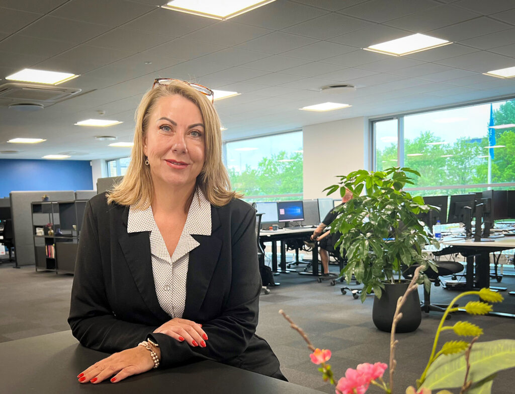 Maria Van Der Schaaf, regionschef i Forenede Service